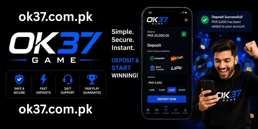 OK37 Deposit Money