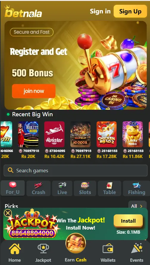 BetNala Game